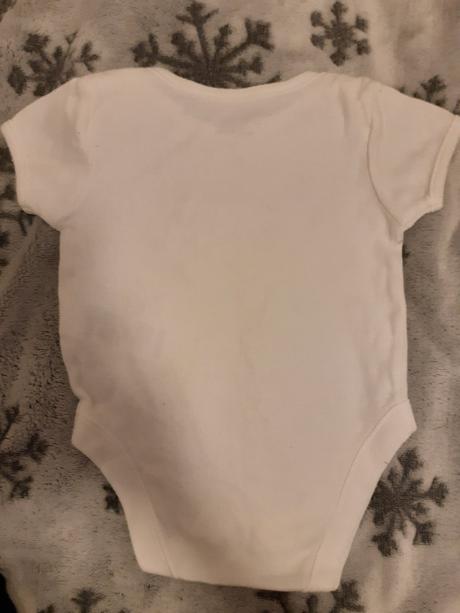 Body s kratkym rukavom biele, tesco,62