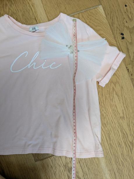 Tričko s mašľou, river island,140