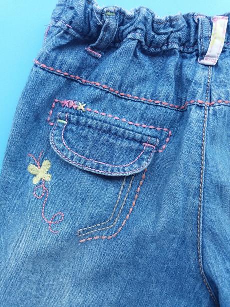 Kraťasy trištvrťáky rifľové, george,92