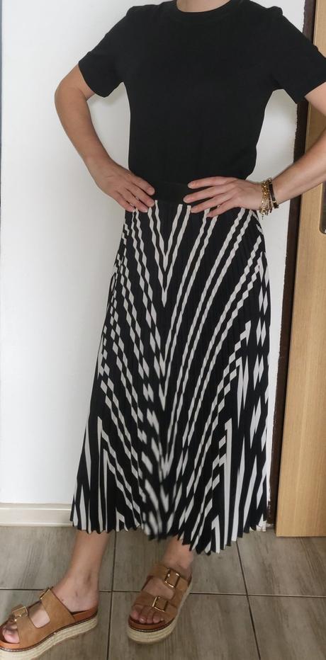 Plisová sukňa vel.xs h&m, h&m,xs