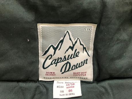 Nenosena zimná bunda, zara,86