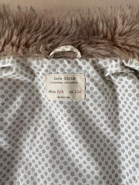 Kožušinová vesta zara, zara,116