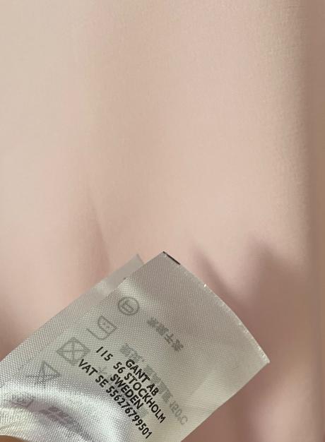 Ruzove midi saty gant, gant,40