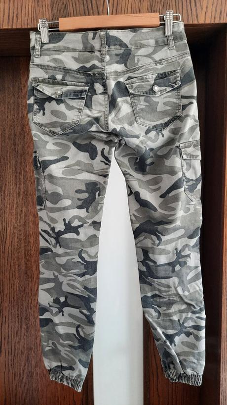 Maskáčové nohavice, s