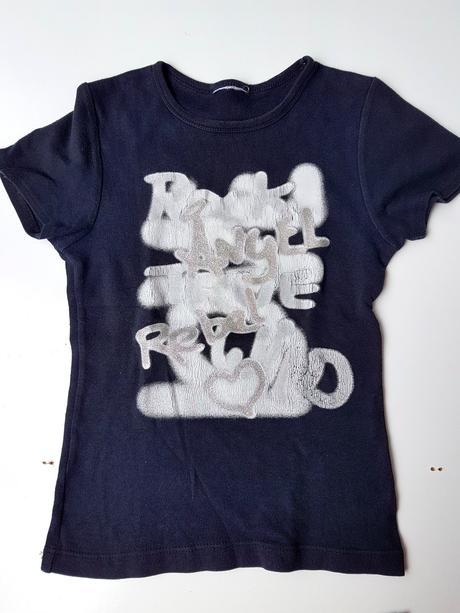 Tričko s nápisom, c&a,164