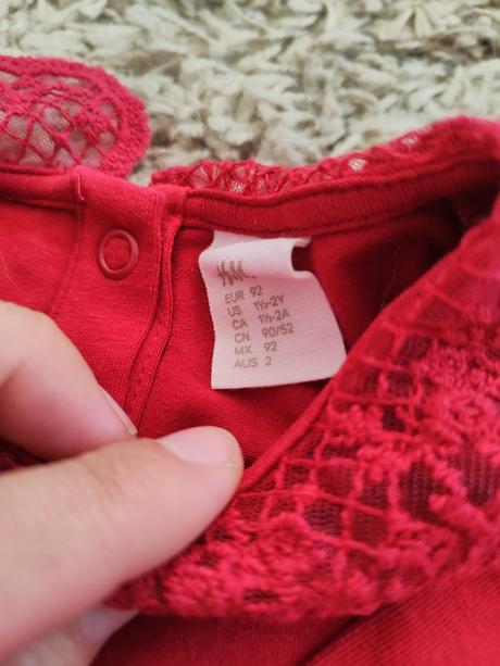 Slávnostné body s golierom, h&m,92