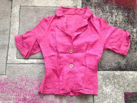 Sako z tenučkého materiálu, s