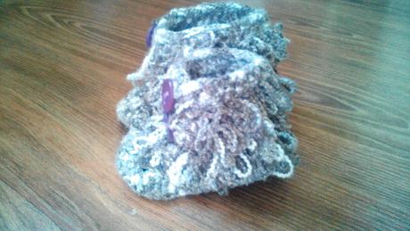 Háčkované čižmičky, 18 / 19