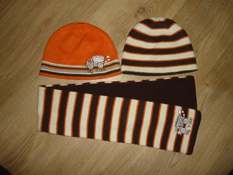 Súprava čiapok , šál -3/5 rokov , next,98