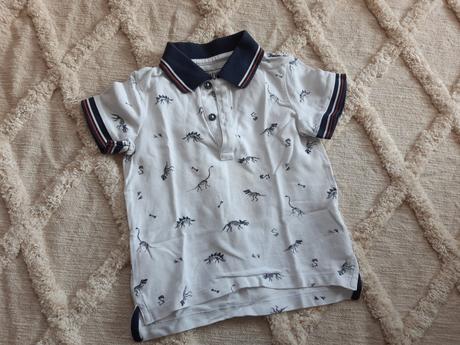 Elegantné golfové tričko c&a s dinosaurami 98, c&a,98