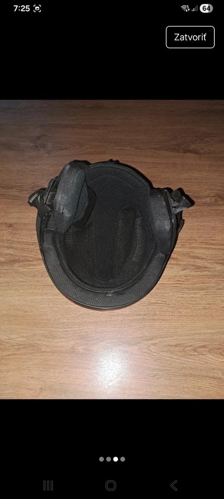 Lyžiarska prilba pst 500 čierna wedze, s