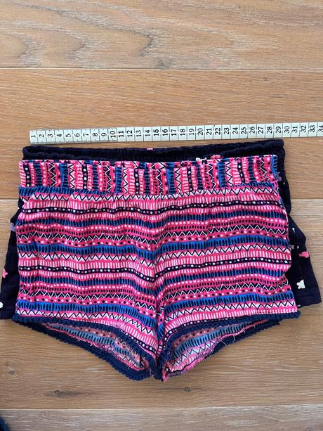 Šortky 2ks, 122/138, h&m,122