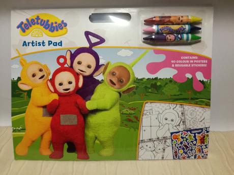 Artist pad - omalovanky s voskovkami, 