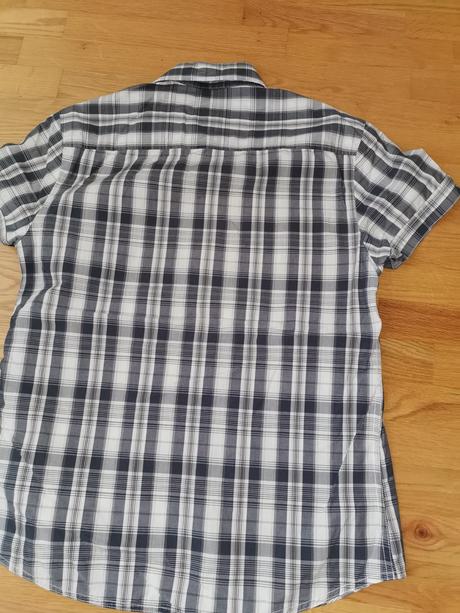 Károvaná pánska košeľa, s