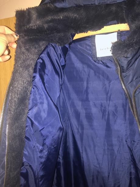 Páperová bunda - top stav, zara,140