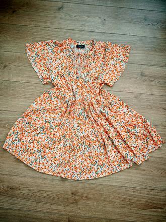 Krásne farebné letné šaty, mohito,38