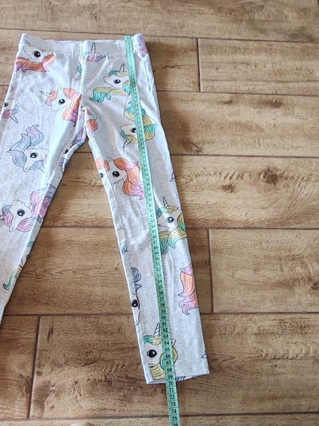 Legíny a mikina s jednorožcami h&m, h&m,140