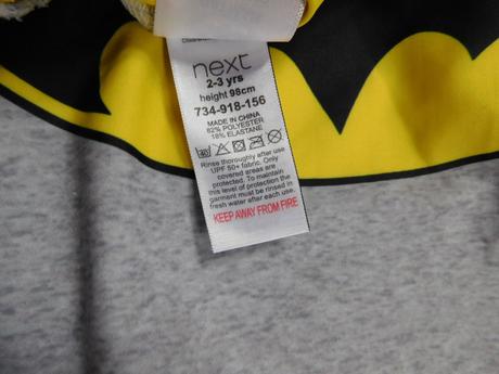 Ochranné tričko do vody next batman uv 50+, next,98