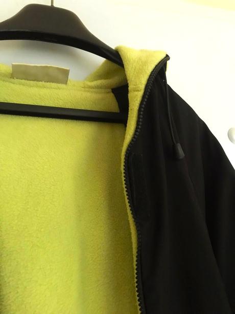 Bunda zateplená flisom, l