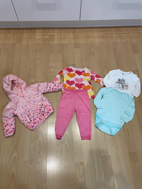 Balíček oblečenia pre dievčatko 74-80, 68–80