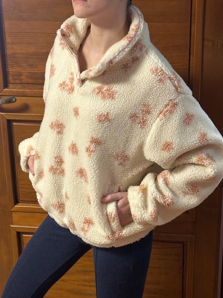 Teddy mikina so stojáčikom, sinsay,xs