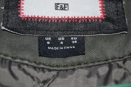 Khaki bunda, f&f,36