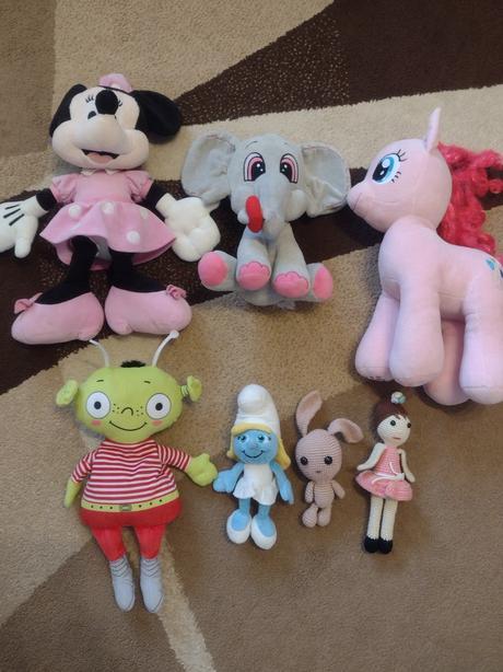 Plyšák - minnie, slon, 