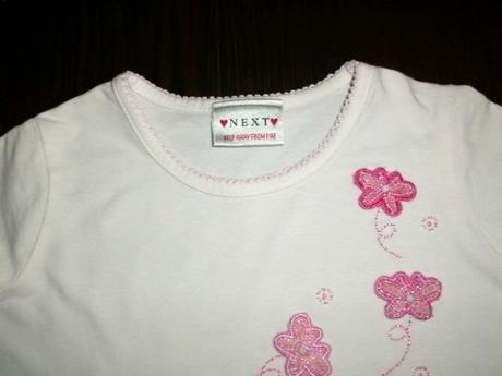 Milé tričko pre 5 roč. kočku od zn. next, next,110