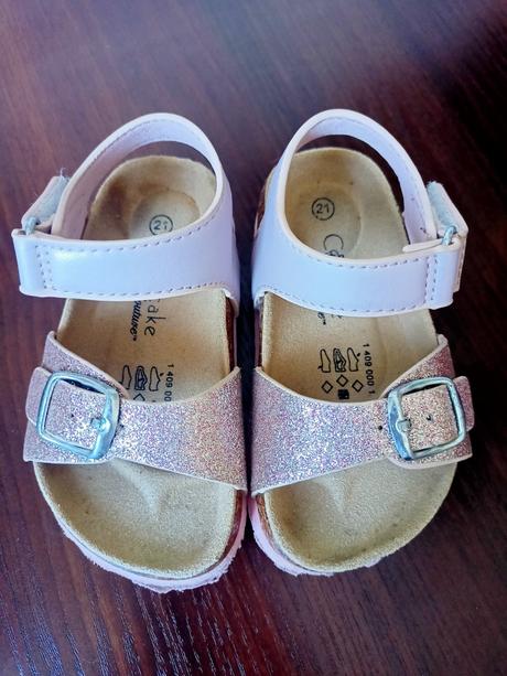 Sandálky 21, cupcake,21