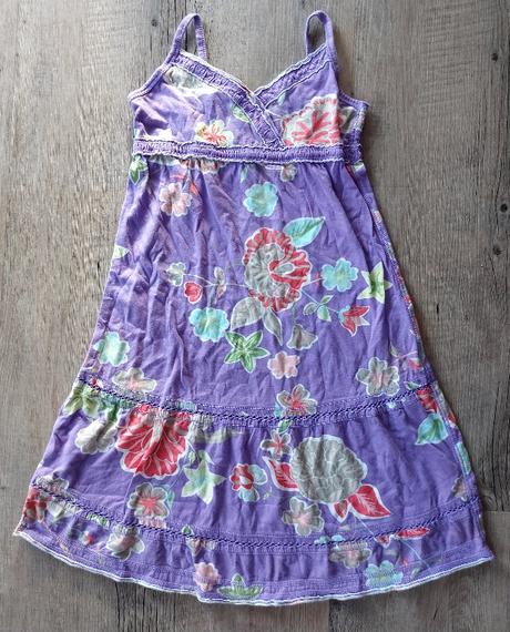 2 x letné šaty h&m logg, h&m,122