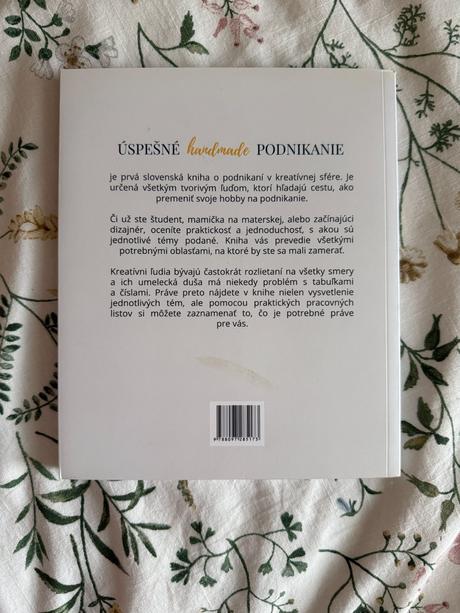 Kniha úspešné handmade podnikanie, 