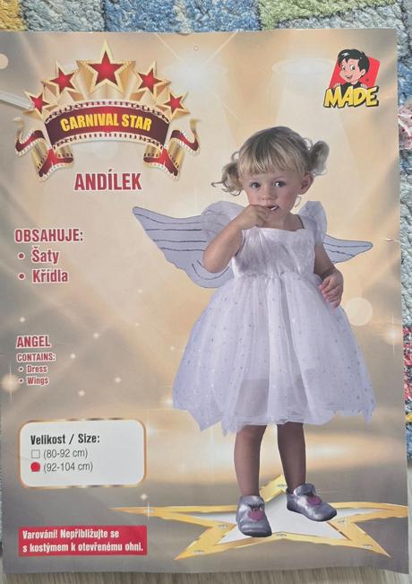 Kostym anjel, 
