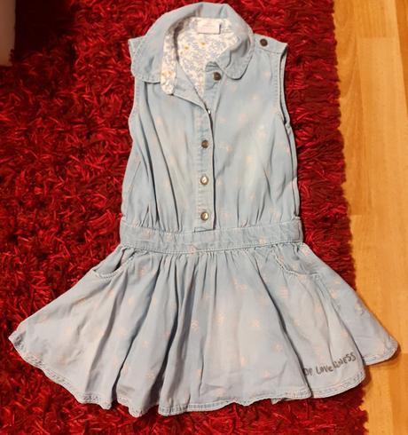 Riflové šaty, next,98