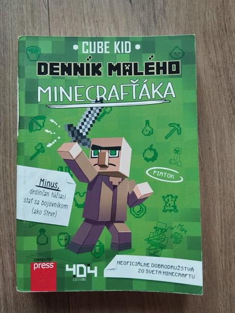 Denník malého minecrafťáka 1,2,3,4,