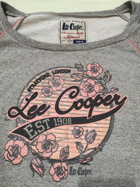 Lee cooper vintage dámske tričko dlhé 12, lee cooper,l