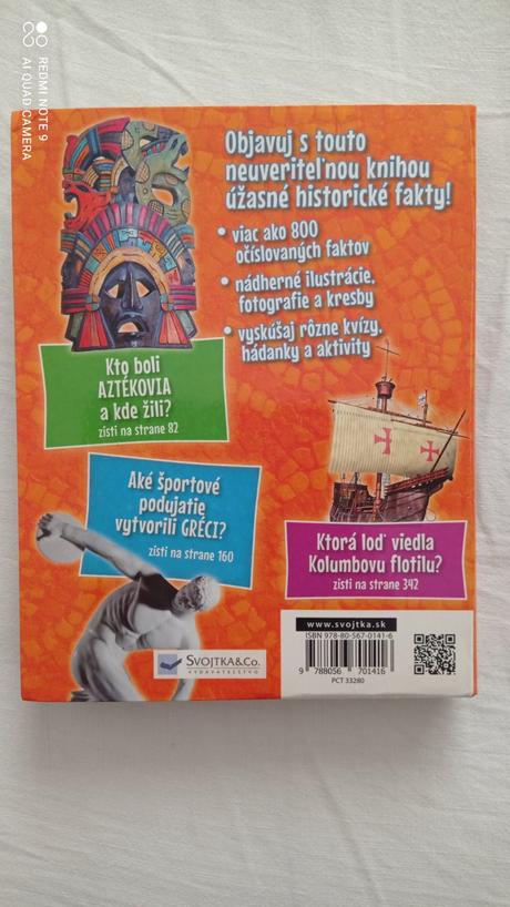 Kniha história zaujímavosti a fakty, 