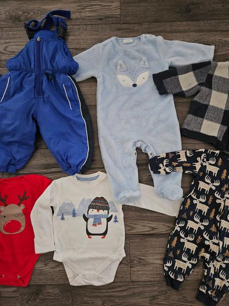 Zimné oblečenie pre chlapčeka 74, 68–80