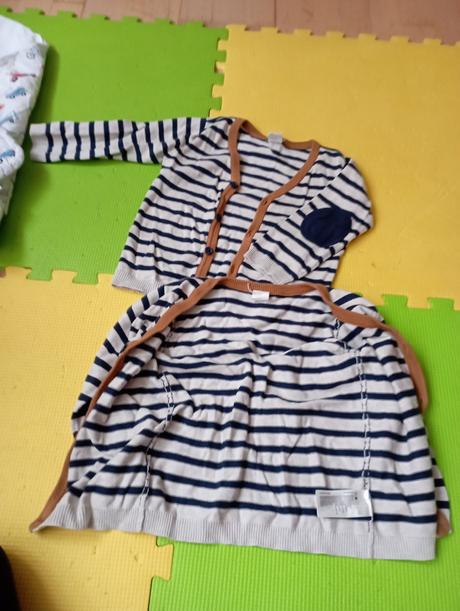 Balík oblečenia dvojičky chlapci, 86