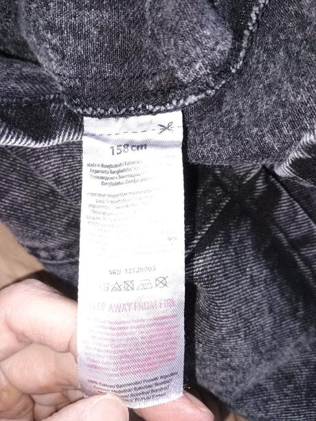 Riflové šaty pepco, 158, pepco,158