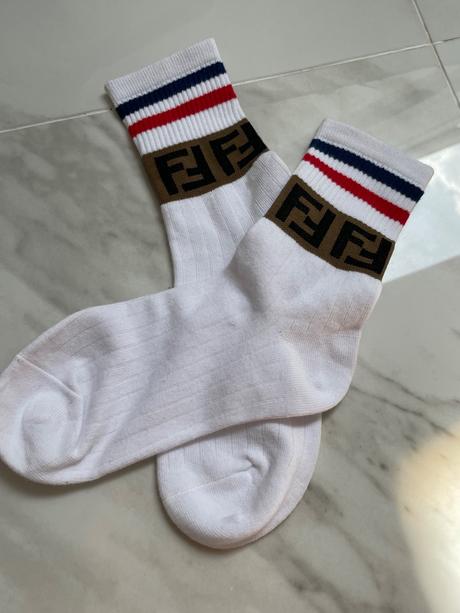 Biele ponožky  white socks  f, 38