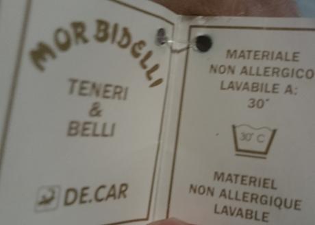 Plyšová mačička morbidelli de.car, 15 cm, 