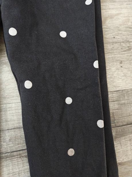 Dievčenské legíny - zateplené, h&m,128
