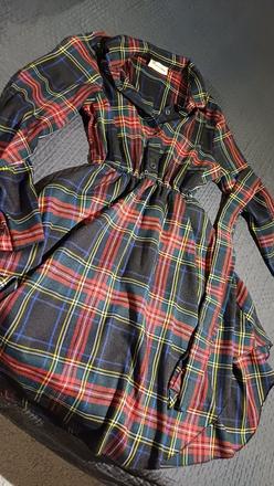 Kockované šaty m, m