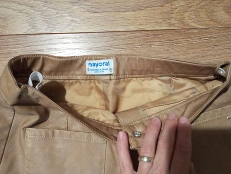 Kožená sukňa mayoral, mayoral,140