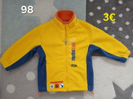 Hruba flisova mikina 98, 98