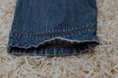 2 x pohodlné rifličky, h&m,86