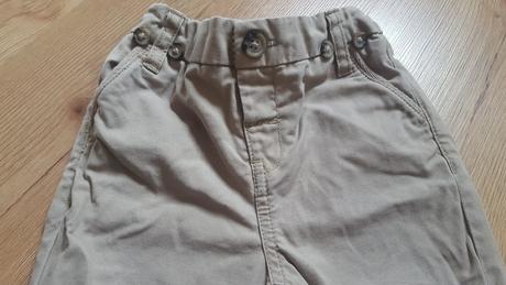 Béžové nohavice, 9-12 mesiacov, 74