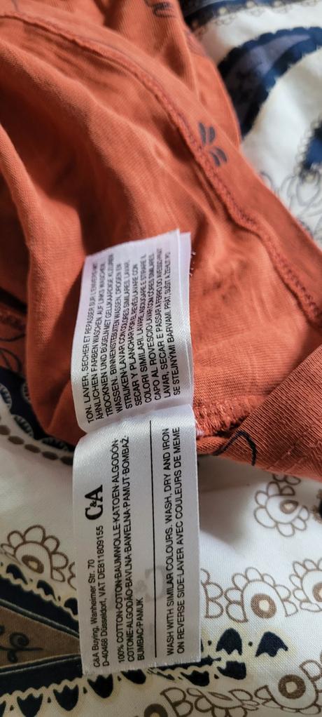 Tricka motív rybky dvojicky, c&a,128