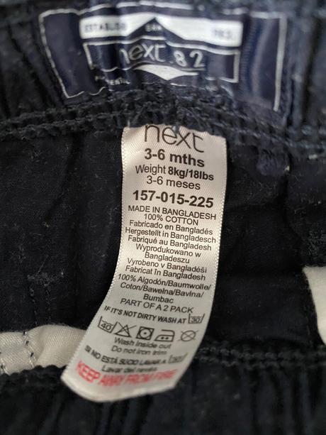 Krátke nohavice, next,68