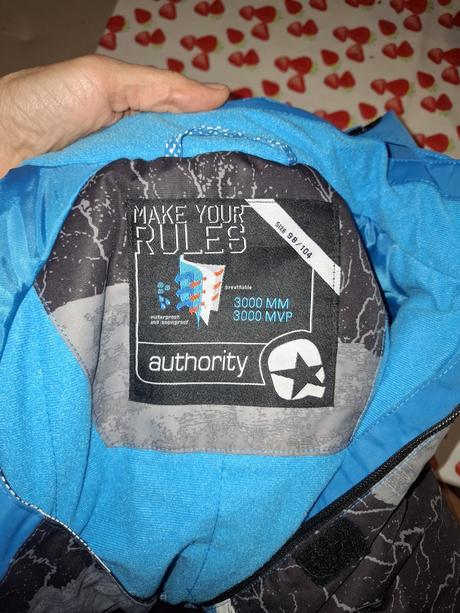 Zimný overal, authority,98